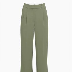 Wilfred Aritzia Light Green Effortless Pant